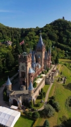 🏡Drachenburg Castle, Germany. 