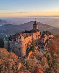 The Haut-Koenigsbourg castle