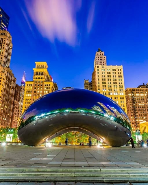 Chicago City in Illinois, USA