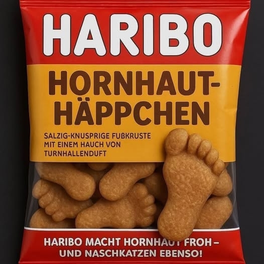 HARIBO - HORNHAUT-
HÄPPCHEN