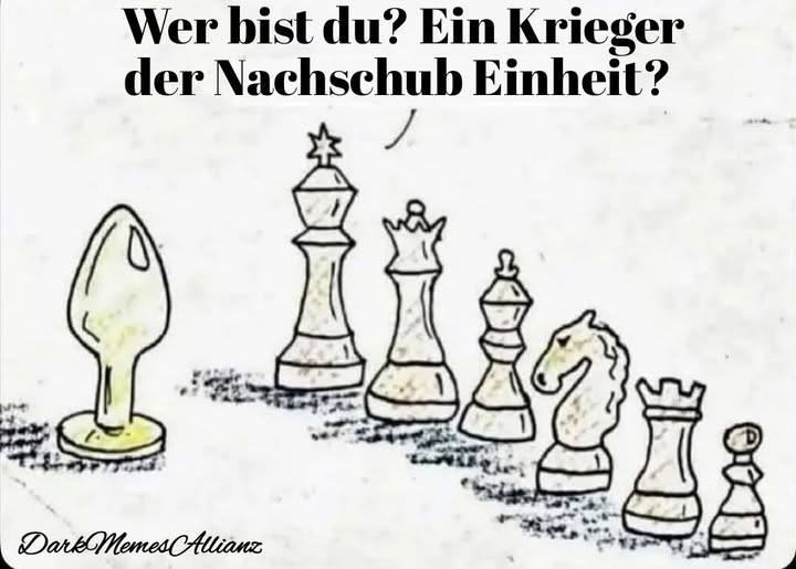 Wer bist du? - Ein Krieger der Nachschub Einheit?