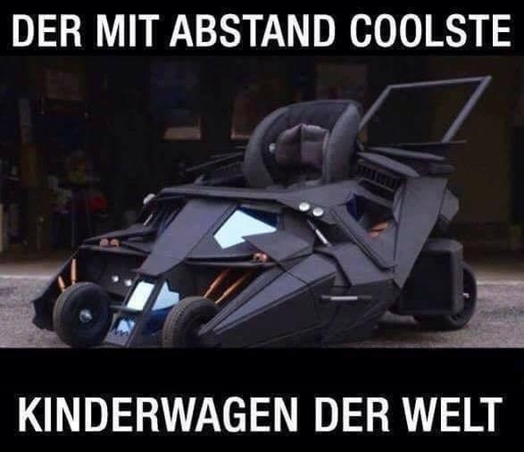 DER MIT ABSTAND COOLSTE - KINDERWAGEN DER WELT